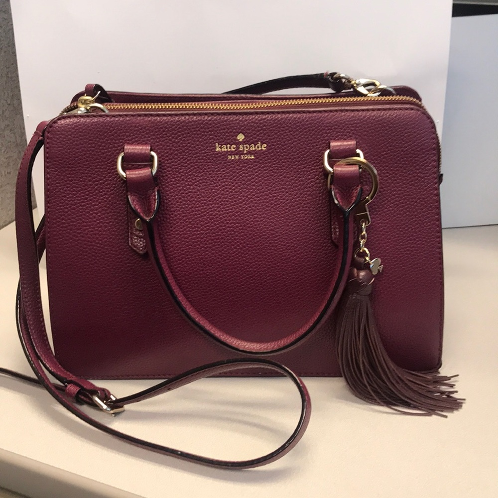 Magenta Kate Spade handbag 👜